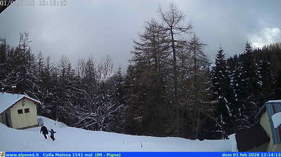 immagine della webcam nei dintorni di Cipressa: webcam Castel Vittorio