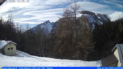 immagine della webcam nei dintorni di Sanremo: webcam Castel Vittorio