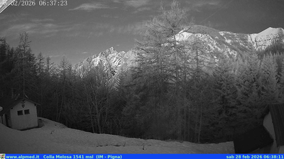 immagine della webcam nei dintorni di Ospedaletti: webcam Castel Vittorio