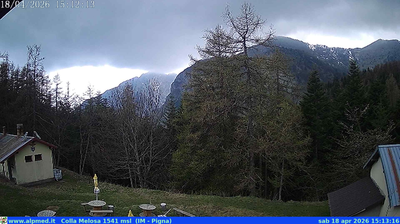 immagine della webcam nei dintorni di Mendatica: webcam Castel Vittorio