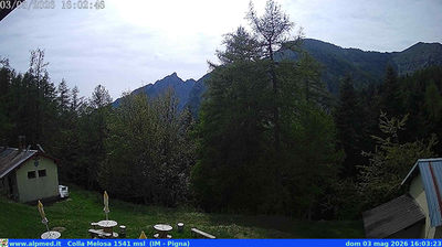 immagine della webcam nei dintorni di Briga Alta: webcam Castel Vittorio