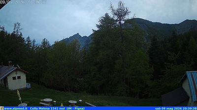 immagine della webcam nei dintorni di Ventimiglia: webcam Castel Vittorio