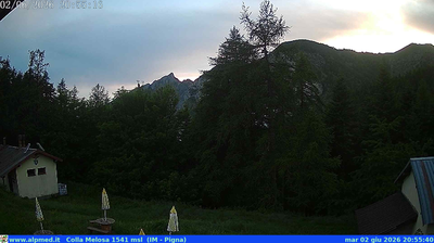 immagine della webcam nei dintorni di Bordighera: webcam Castel Vittorio