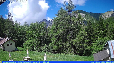 immagine della webcam nei dintorni di Sanremo: webcam Castel Vittorio