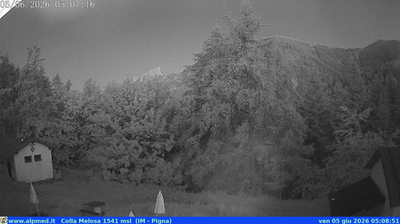 immagine della webcam nei dintorni di Badalucco: webcam Castel Vittorio