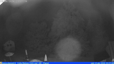 immagine della webcam nei dintorni di Ventimiglia: webcam Castel Vittorio
