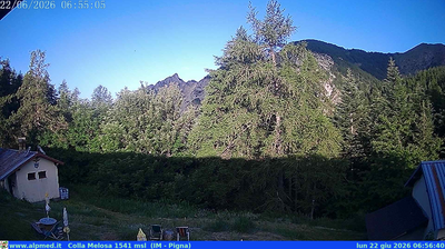 immagine della webcam nei dintorni di Ventimiglia: webcam Castel Vittorio