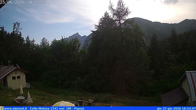 immagine della webcam nei dintorni di Sanremo: webcam Castel Vittorio