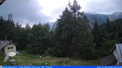 immagine della webcam nei dintorni di Mendatica: webcam Castel Vittorio