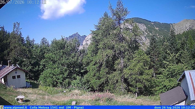 immagine della webcam nei dintorni di Monesi: webcam Castel Vittorio