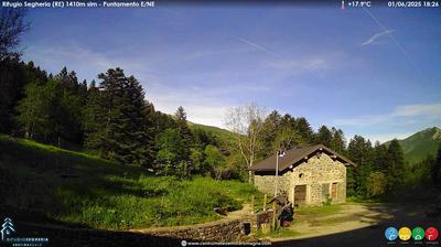 Preview delle webcam di Villa Minozzo › Nord-Est: Rifugio Segheria dell'Abetina Reale
