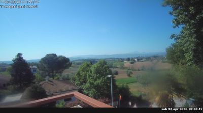 immagine della webcam nei dintorni di Castelfidardo: webcam Jesi