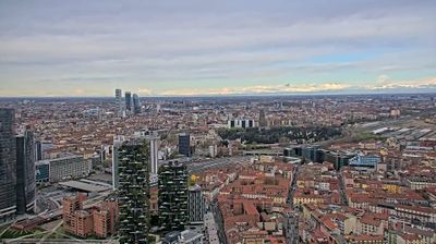 immagine della webcam nei dintorni di Casirate d'Adda: webcam Milano Centro Direzionale