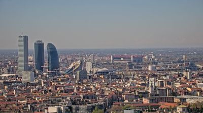 immagine della webcam nei dintorni di Milano Cadorna: webcam Milano Centro Direzionale