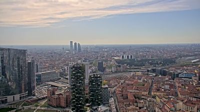 immagine della webcam nei dintorni di Milano Lazio: webcam Milano Centro Direzionale