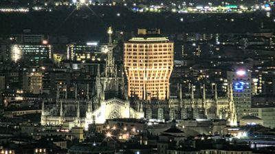 immagine della webcam nei dintorni di Milano Zara: webcam Milano Centro Direzionale