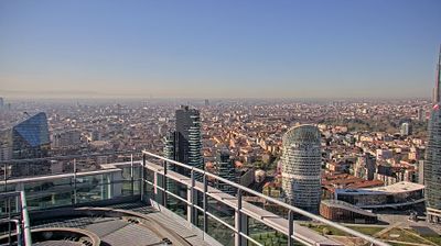 immagine della webcam nei dintorni di Milano Ravizza: webcam Milano Centro Direzionale