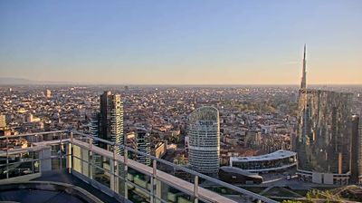immagine della webcam nei dintorni di Milano Adriano: webcam Milano Centro Direzionale