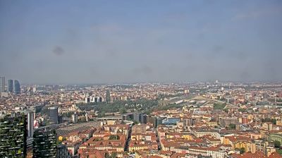 immagine della webcam nei dintorni di Milano Borgo Nuovo: webcam Milano Centro Direzionale