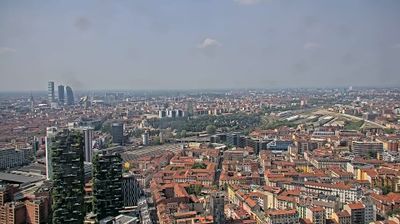 immagine della webcam nei dintorni di Milano Zona 1: webcam Milano Centro Direzionale