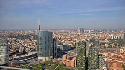 immagine della webcam nei dintorni di Milano Isola: webcam Milano Centro Direzionale