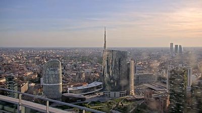 immagine della webcam nei dintorni di Milano Archimede: webcam Milano Centro Direzionale