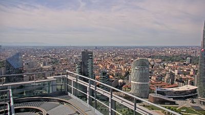immagine della webcam nei dintorni di Milano Quadrilatero: webcam Milano Centro Direzionale
