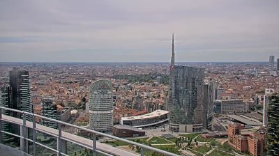 immagine della webcam nei dintorni di Milano San Siro: webcam Milano Centro Direzionale