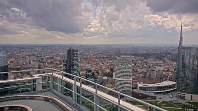 immagine della webcam nei dintorni di Milano San Gottardo: webcam Milano Centro Direzionale