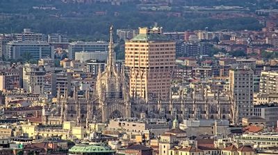 immagine della webcam nei dintorni di Gaggiano: webcam Milano Centro Direzionale