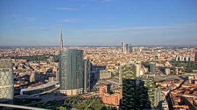 immagine della webcam nei dintorni di Milano Lotto: webcam Milano Centro Direzionale
