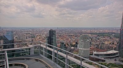 immagine della webcam nei dintorni di Milano Porta Ticinese: webcam Milano Centro Direzionale