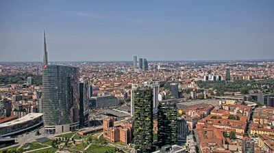 immagine della webcam nei dintorni di Milano Meda: webcam Milano Centro Direzionale