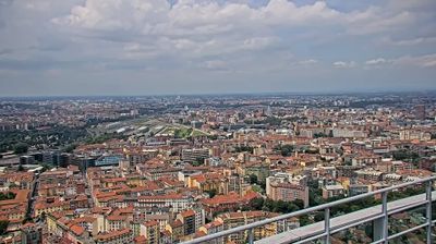 immagine della webcam nei dintorni di Milano Porta Monforte: webcam Milano Centro Direzionale