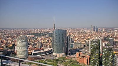 immagine della webcam nei dintorni di Milano Stazione Centrale: webcam Milano Centro Direzionale
