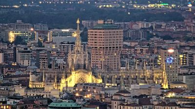 immagine della webcam nei dintorni di Milano Brolo Pantano: webcam Milano Centro Direzionale