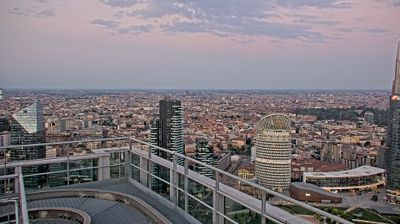 immagine della webcam nei dintorni di Milano Brolo Pantano: webcam Milano Centro Direzionale