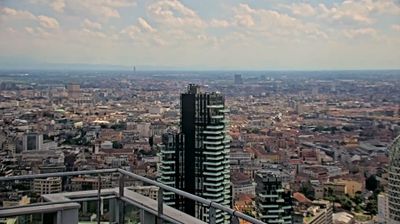 immagine della webcam nei dintorni di Milano Borgo Nuovo: webcam Milano Centro Direzionale