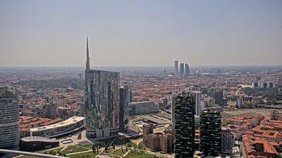 immagine della webcam nei dintorni di Gaggiano: webcam Milano Centro Direzionale