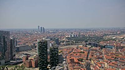 immagine della webcam nei dintorni di Milano Maciachini: webcam Milano Centro Direzionale