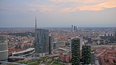 immagine della webcam nei dintorni di Milano Zara: webcam Milano Centro Direzionale