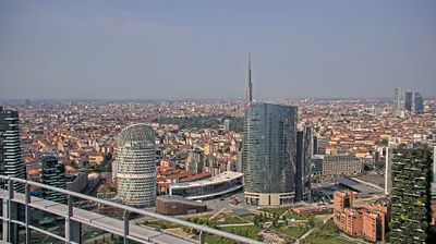 immagine della webcam nei dintorni di Milano Tripoli: webcam Milano Centro Direzionale
