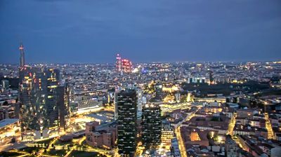 immagine della webcam nei dintorni di Milano Nosedo: webcam Milano Centro Direzionale