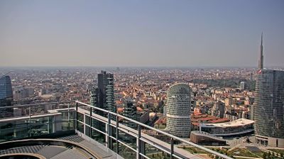 immagine della webcam nei dintorni di Milano Varesine: webcam Milano Centro Direzionale