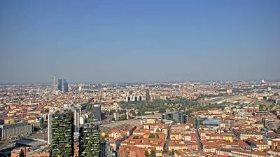 immagine della webcam nei dintorni di Milano San Siro: webcam Milano Centro Direzionale