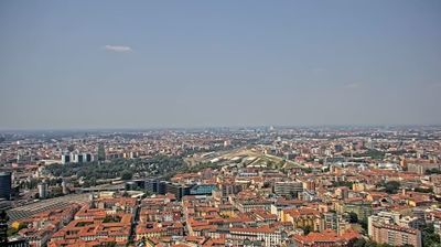 immagine della webcam nei dintorni di Milano Stephenson: webcam Milano Centro Direzionale