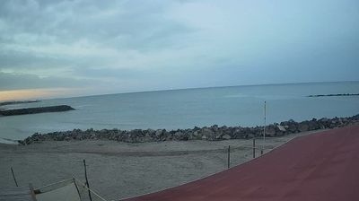 immagine della webcam nei dintorni di Roma Lido di Castel Fusano: webcam Focene