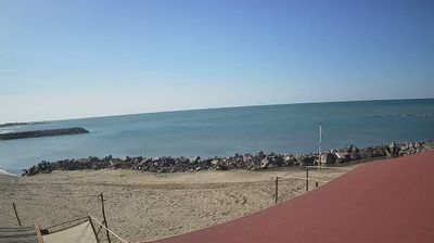 immagine della webcam nei dintorni di Roma Lido di Castel Fusano: webcam Focene
