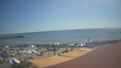 immagine della webcam nei dintorni di Fiumicino: webcam Focene