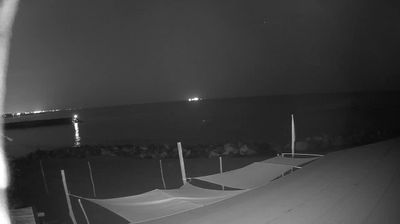 immagine della webcam nei dintorni di Marina di San Nicola: webcam Focene
